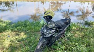 Ngeri! Pemotor Tiba-Tiba Nyemplung ke Sungai Bondoyudo, Sampai Sore Belum Ditemukan Pemotor Tiba-Tiba Nyemplung ke Sungai Bondoyudo, Sampai Sore Belum Ditemukan