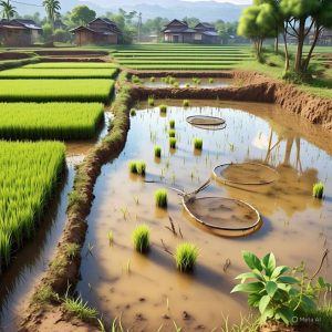 Warga Mayangan Tuntut Penutupan Tambak Ilegal, Sawah Tercemar Limbah limbah tambak di gumukmas