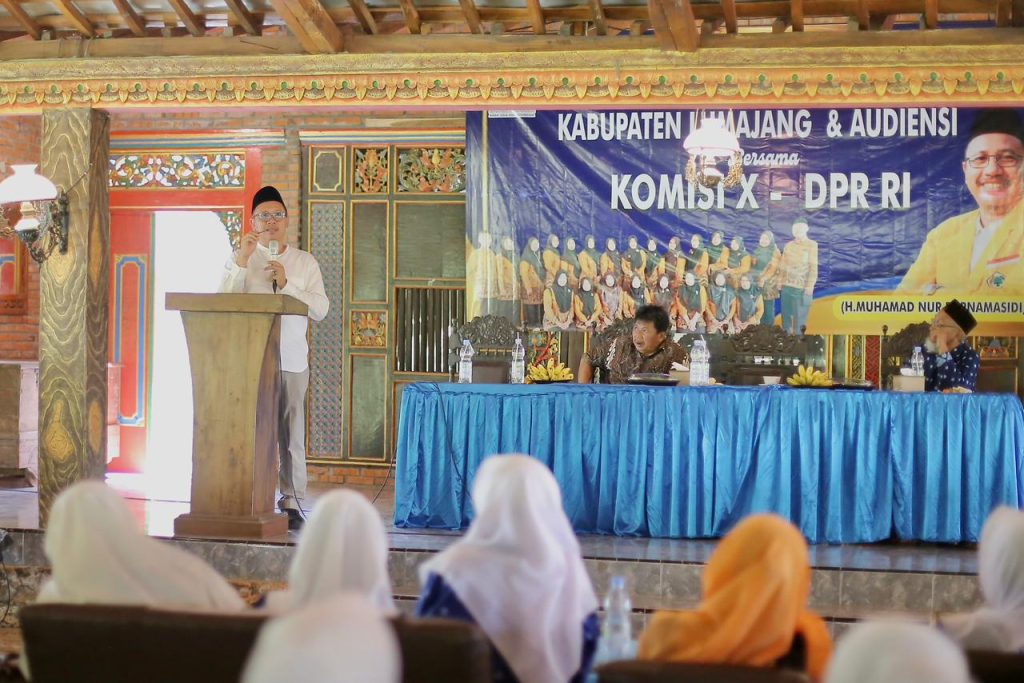 Audiensi Himpaudi se-Tapal Kuda dengan Anggota Komisi X DPR RI, H. Muhamad Nur Purnamasidi